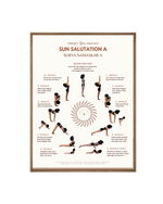 Sun Salutation A- Yoga Wall Art (Printable)